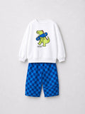 Dino Skateboard Kids Set