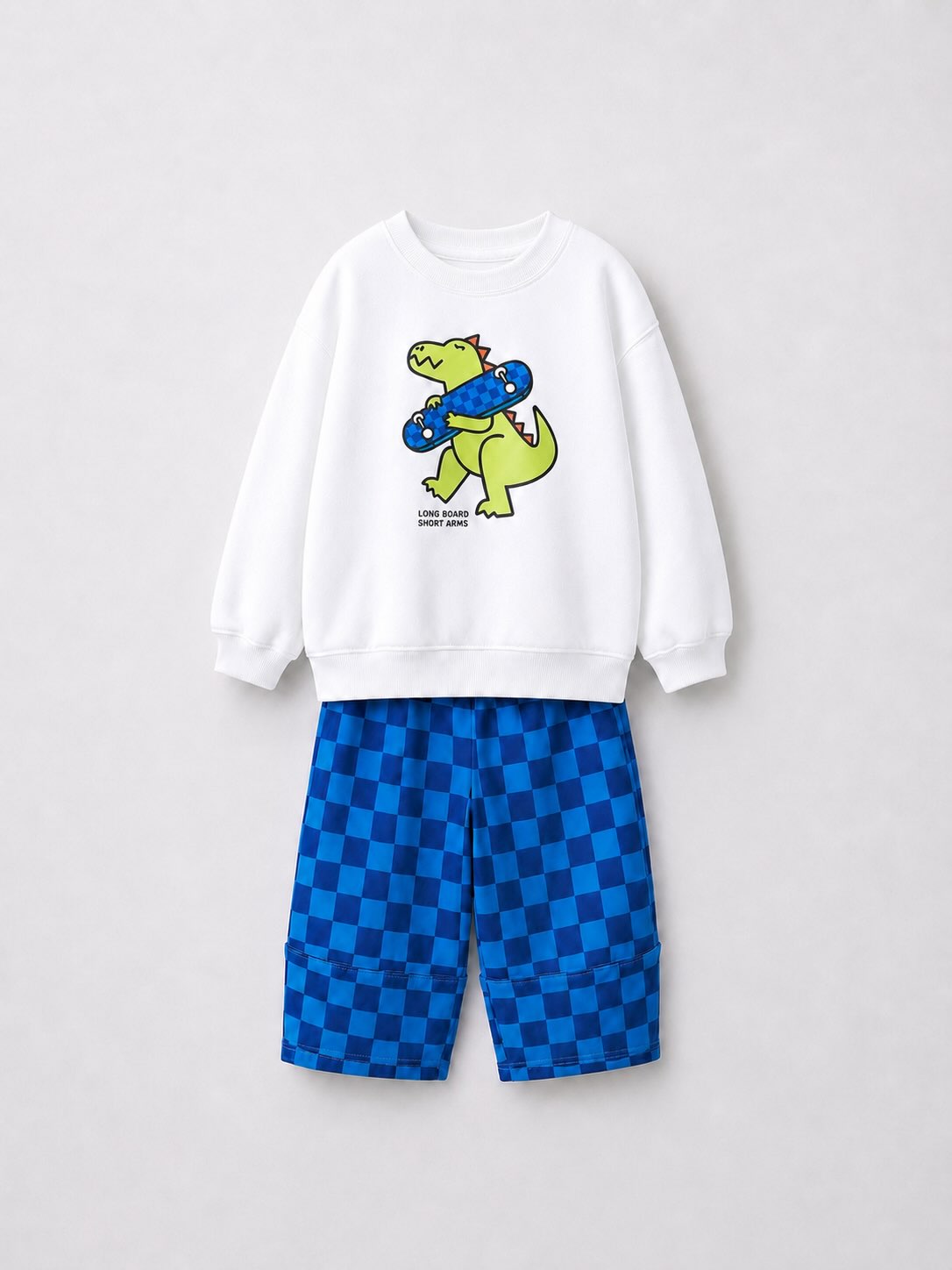 Dino Skateboard Kids Set