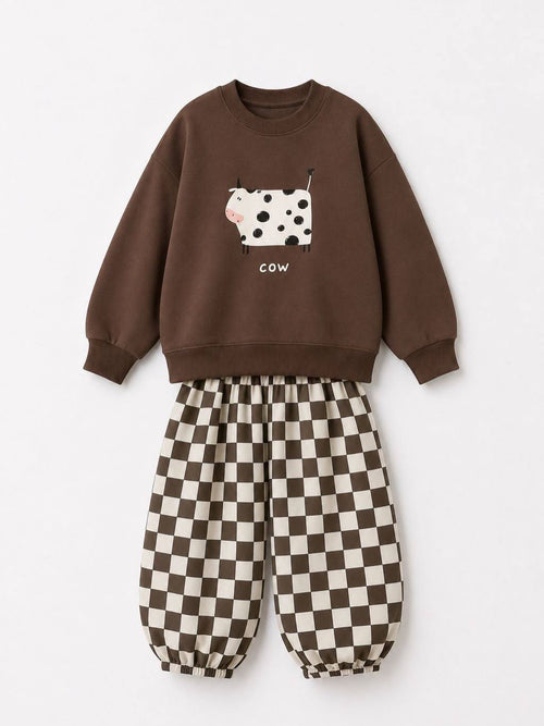 Cow & Checkers Kids Set